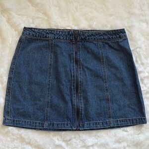 Forever 21 Blue Mini Skirt